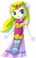 Princess Zelda - Play Nintendo Zelda Wind Waker Zelda Png