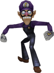 Waluigi - Five Nights At Waluigi Png