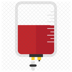 Medical Blood Drip Icon Of Flat Style - Graphic Design Png