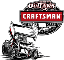 Sprint Car Racing Png Hd Mart - Craftsman World Of Outlaws