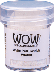 Ws30r - Wow White Puff Twinkle Embossing Powder Ultra Shimmer Png