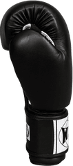 Synthetic Leather Boxing Gloves - Black Windy Fight Gear Black Gloves Boxing Png