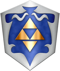 Zelda 64 - Styled Hylian Shield The Legend Of Zelda Breath Zelda Botw Oot Shield Png