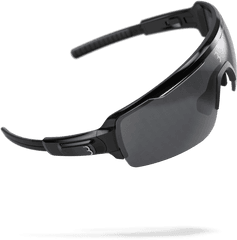 Bbb Bsg - 61 Commander Gloss Black Smoke Lenses Bbb Commander Sport Glasses Png