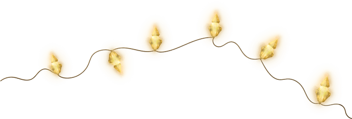 Next - Yellow Christmas Lights Png Full Size Png Download