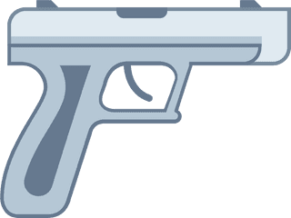 Gun Icon - Cute Gun Icon Aesthetic Pastel Png