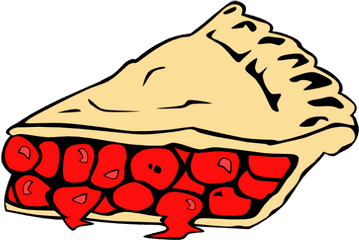 Pies Clipart Fruit Pie - Apple Pie Coloring Page Png