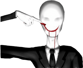 Slender Man Png - Slenderman Head Png