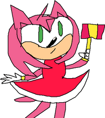 Pixilart - Amy Rose By Dankpainter Fictional Character Png