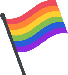 Rainbow Flag Png Transparent Images All - Pride Flag Transparent Background