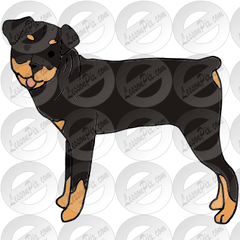 Lessonpix Mobile - Rottweiler Png