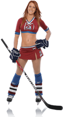 Hockey Cheerleader - Colorado Avalanche Ice Girls Roster Png