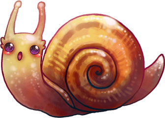 Ether Snail Farm - Chibi Snail Png