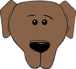 Clipart Face Dog Transparent Free For - Clipart Transparent Background Cartoon Dog Face Png