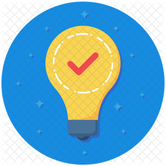 Conclusion Icon Of Flat Style - Hot Air Balloon Png