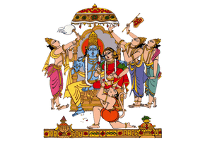 Ramayana Sita Religion Rama Miniature Free Transparent Image HD - Free PNG