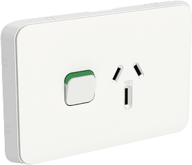 Clipsal Iconic Single Switch Socket - Clipsal Iconic Series Png