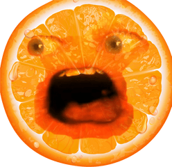 Annoying Orange Sticker - Annoying Orange Png