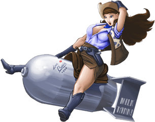 Pin - Pin Up Girl Bomb Png