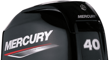 Jet 25 - 40hp Mercury Marine Carbon Fibers Png