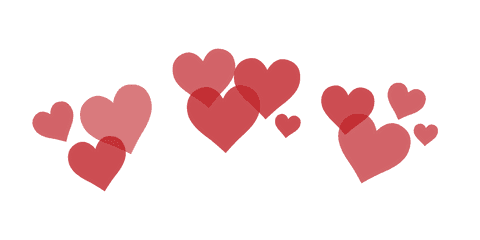 Snapchat Filters Png Free Download - Heart Crown Png Blue