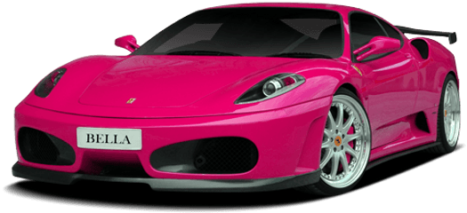 Temple Of Tuning - Pink Car Png Hd