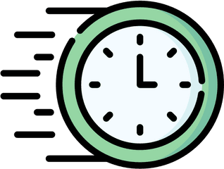 Vector Icons Designed - Fast Time Icon Png