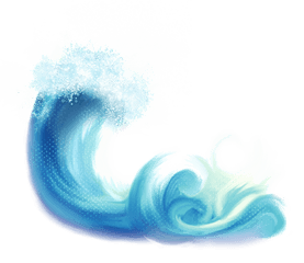 Sea Wave Png - Watercolor Waves Clipart Transparent Sea Waves Png