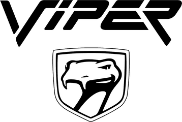 Viper Logo Fangs Black And White Png Picture 1816661 - Dodge Viper Logo Png