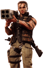 Arnold Schwarzenegger Png - Arnold Schwarzenegger Guns Transparent