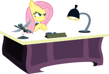 Desk Clipart Head Transparent Free For Download - My Little Pony Se4 Png