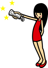 Download Hd Rhythm Girl Fever - Rhythm Tengoku Png