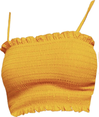 Yellow Aesthetic Png U0026 Free Aestheticpng Transparent - Aesthetic Crop Top Png