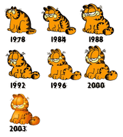 Garfield Cartoon PNG Free Photo