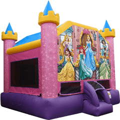 Disney Princess Deluxe Bounce House - Jojo Siwa Bounce House Png