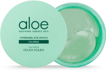 Aloe Soothing Essence 80 Hydrogel Eye Patch - Holika Holika Aloe Soothing Essence Hydrogel Eye Patch Png