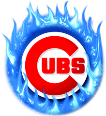 Chicago Cubs Baseball Tattoo - Atlanta Braves Vs Chicago Cubs Png