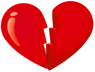 Broken Heart Free Png Transparent Image - Broken Heart Png Gif