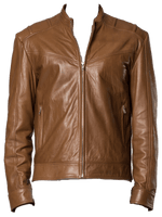 Leather Brown Jacket HD Image Free - Free PNG