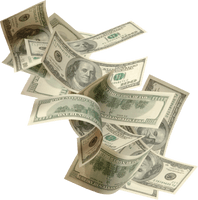 Currency Floating Banknote Free Download PNG HQ