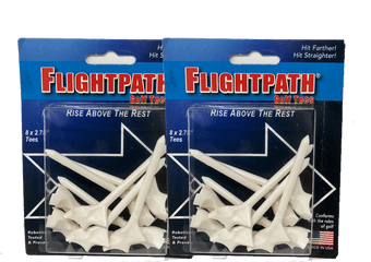 Flightpath Golf Tees - 2 Packs Plastic Png