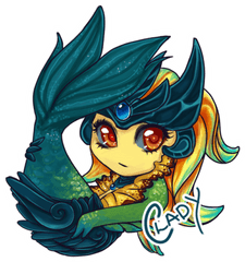 League Of Legends Nami Png Chibi - League Of Legends Nami Cartoon