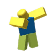 Roblox Noob Dabbing - Transparent Roblox Noob Dabbing Png