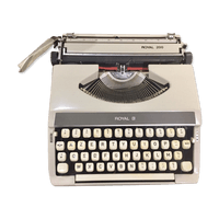 Antique Portable Typewriter PNG Image High Quality