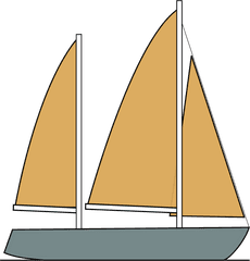 Ketch Sailboat Transparent Png Image - Ketch