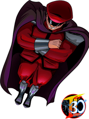 Our Street Fighter 30th Tribute - M Bison Street Fighter Png