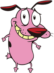 Courage The Cowardly Dog Big Smile Png - Courage The Cowardly Dog