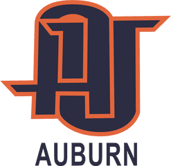 Auburn Almost Changed Logos In 1995 - Auburn Uniform Database Vertical Png