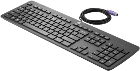 Hp Ps2 Slim Business Keyboard - Hp Ps 2 Slim Business Keyboard Png