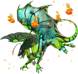 Aliens Dragon Share Flight Rising - Orange Outfits Flight Rising Png